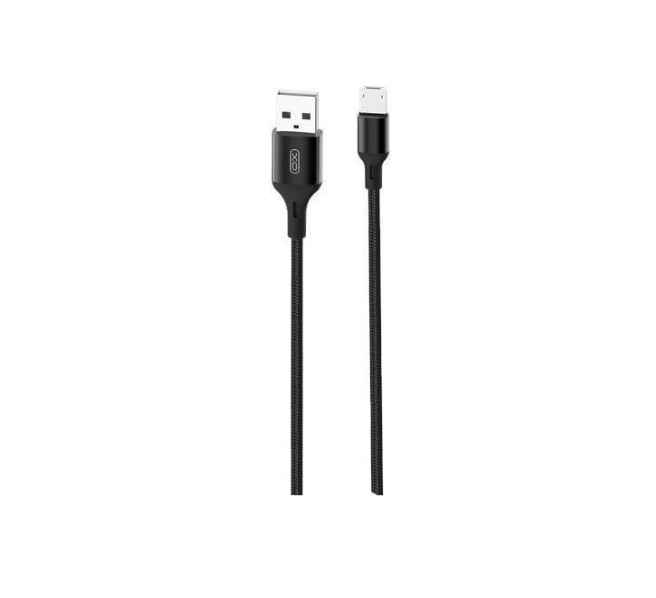 XO NB143 - CABLE MICRO USB A USB 2.0 / 1 METRO / OUTPUT MAX 5V/2A / 1000W / COLOR NEGRO