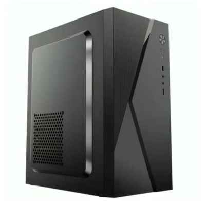 CAJA CM04Q1 / MICRO-ATX / 2X USB 2.0 / FUENTE DE PODER 600W GENERICA