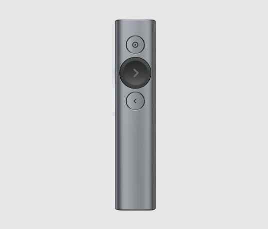 LOGITECH SPOTLIGHT / PRESENTADOR INALÁMBRICO CON PUNTERO LÁSER / USB 2,4GHZ Y BLUETOOTH / ALCANCE 30M / ACELEROMETRO Y GIROSCOPIO 3D / MOTION SENSOR