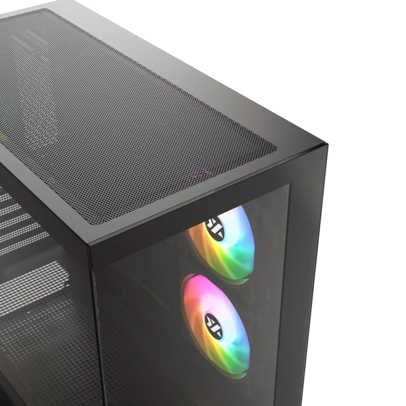 XYZ AURORAX 50 (NEGRO) / CAJA E-ATX / VI - Loltec Panamá - Venta