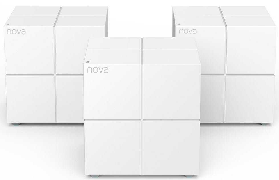 TENDA MW63(3-PACK) / ROUTER INALAMBRICO HOME MESH SYSTEM / 3X UNIDADES CON COBERTURA HASTA 6000 PIES CUADRADO