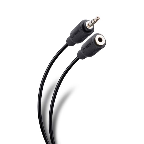 KINGMOX DSY-9507-3M - CABLE EXTENSION DE AUXILIAR HEMBRA MACHO 3METROS / COLOR NEGRO