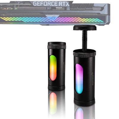 AAAWAVE AURAWAVE / SOPORTE PARA TARJETA DE VIDEO (GPU) CON LUCES ARGB