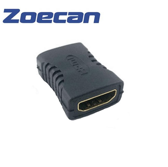ZOECAN ZO-H01 - UNION DE HDMI / 19PIN / COLOR NEGRO