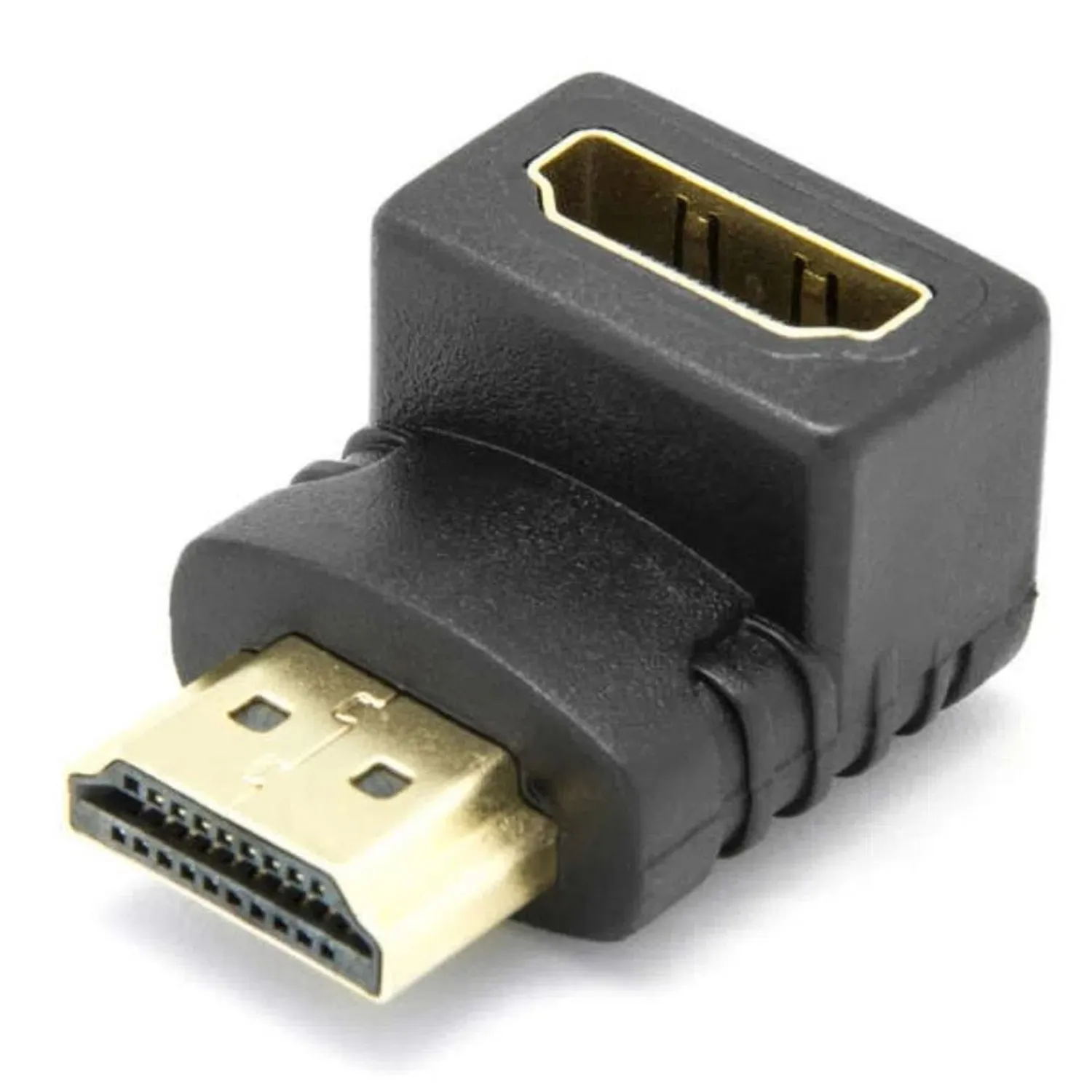 KINGMOX HD-01 - ADAPTADOR CODO DE HDMI A HDMI 90°/ HEMBRA-MACHO / EN FORMA L