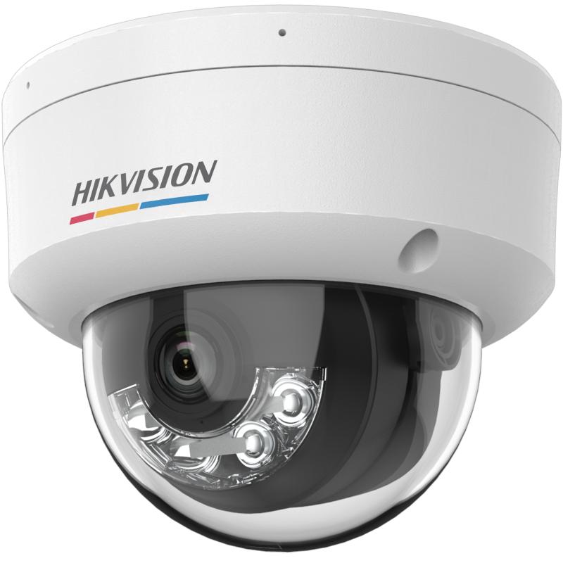 HIKVISION DS-2CD1167G2H-LIU / CAMARA DE SEGURIDAD FIJA TIPO DOMO DE 6MP COLORVU / HYBRID LIGHT / MICROFONO INTEGRADO / CAMARA DE RED / IP67